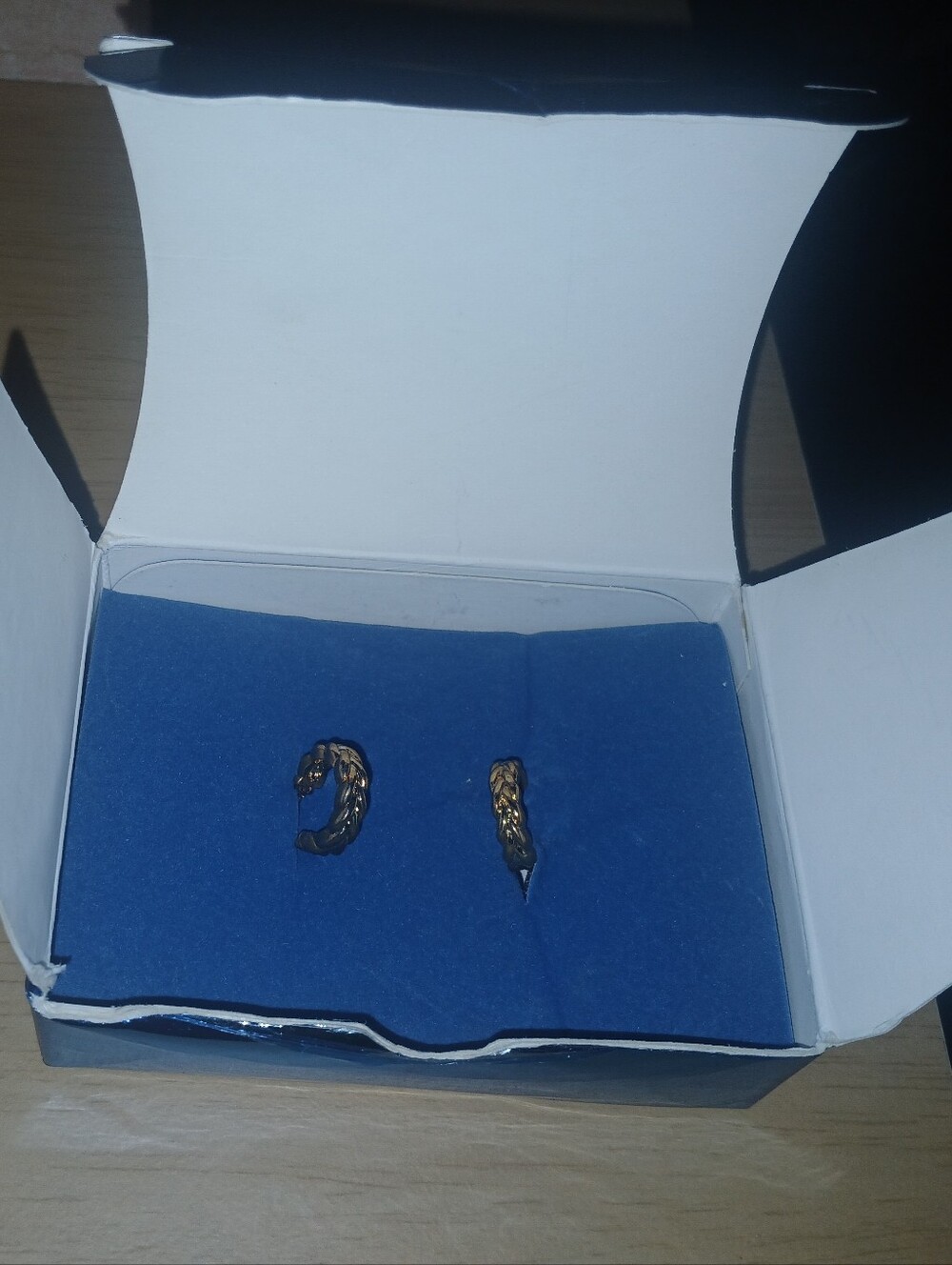 Avon Goldtone Hoop Earrings Set